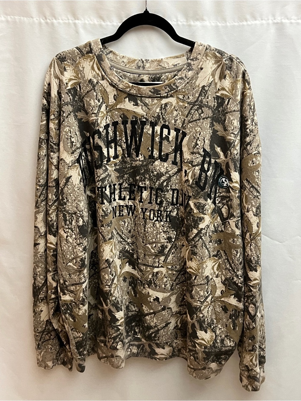 Aeropostale Bushwick Athletic Division Camo Crewneck Sweatshirt XXL NWT
